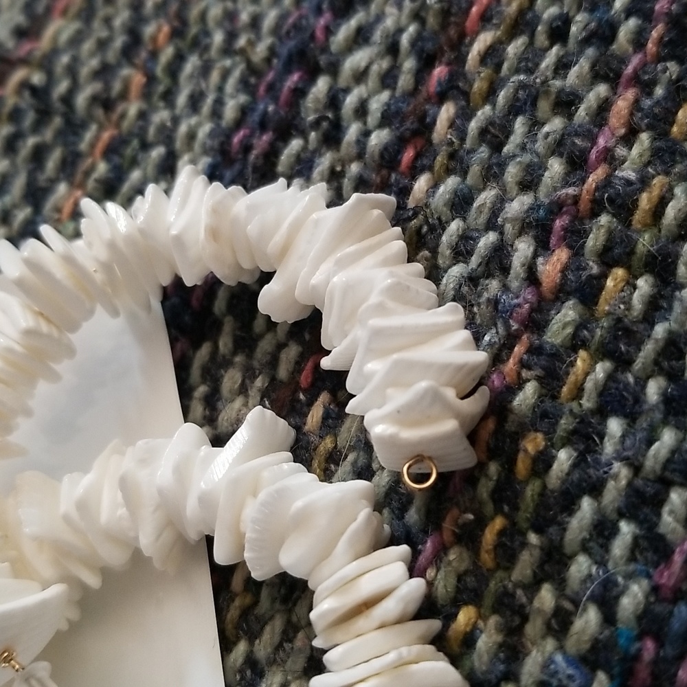 Natural Shell Earrings - Picture 5 of 6